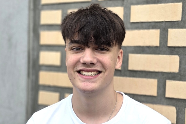 Lehrling Dario Huber